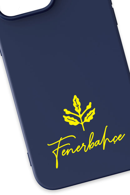 Fenerbahçe Palamut Lacivert Silikon Telefon Kılıfı
