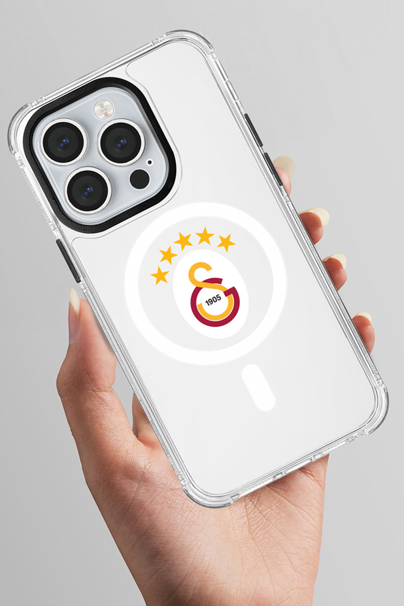 Galatasaray 5 Yıldız Magsafe Telefon Kılıfı