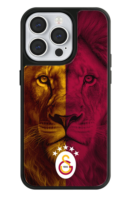 Galatasaray 5 Yıldız Parçalı Aslan Telefon Kılıfı