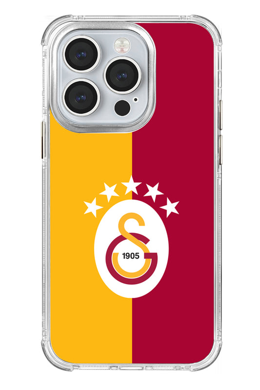 Galatasaray 5 Yıldız Parçalı Bayrak Telefon Kılıfı