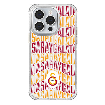 Galatasaray Bayrak Metin Şeffaf Telefon Kılıfı