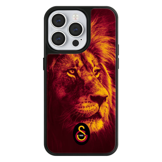 Galatasaray Enerji Aslan Cam Telefon Kılıfı
