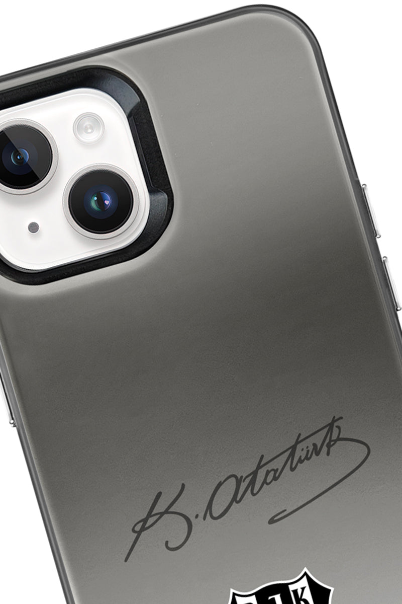 Beşiktaş ATA İmza Arma Premium Telefon Kılıfı