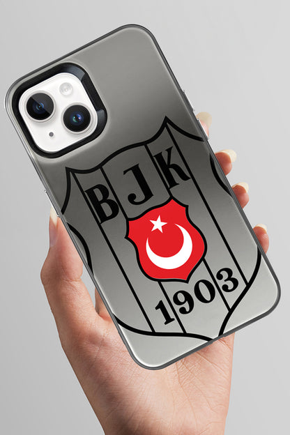 Beşiktaş Büyük Arma Bayrak Premium Telefon Kılıfı