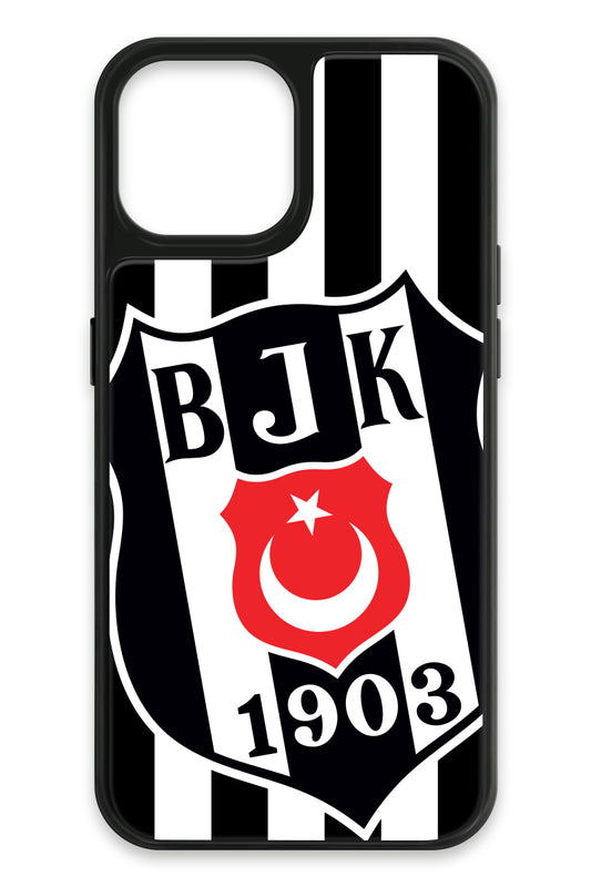 Beşiktaş Büyük Arma Cam Telefon Kılıfı