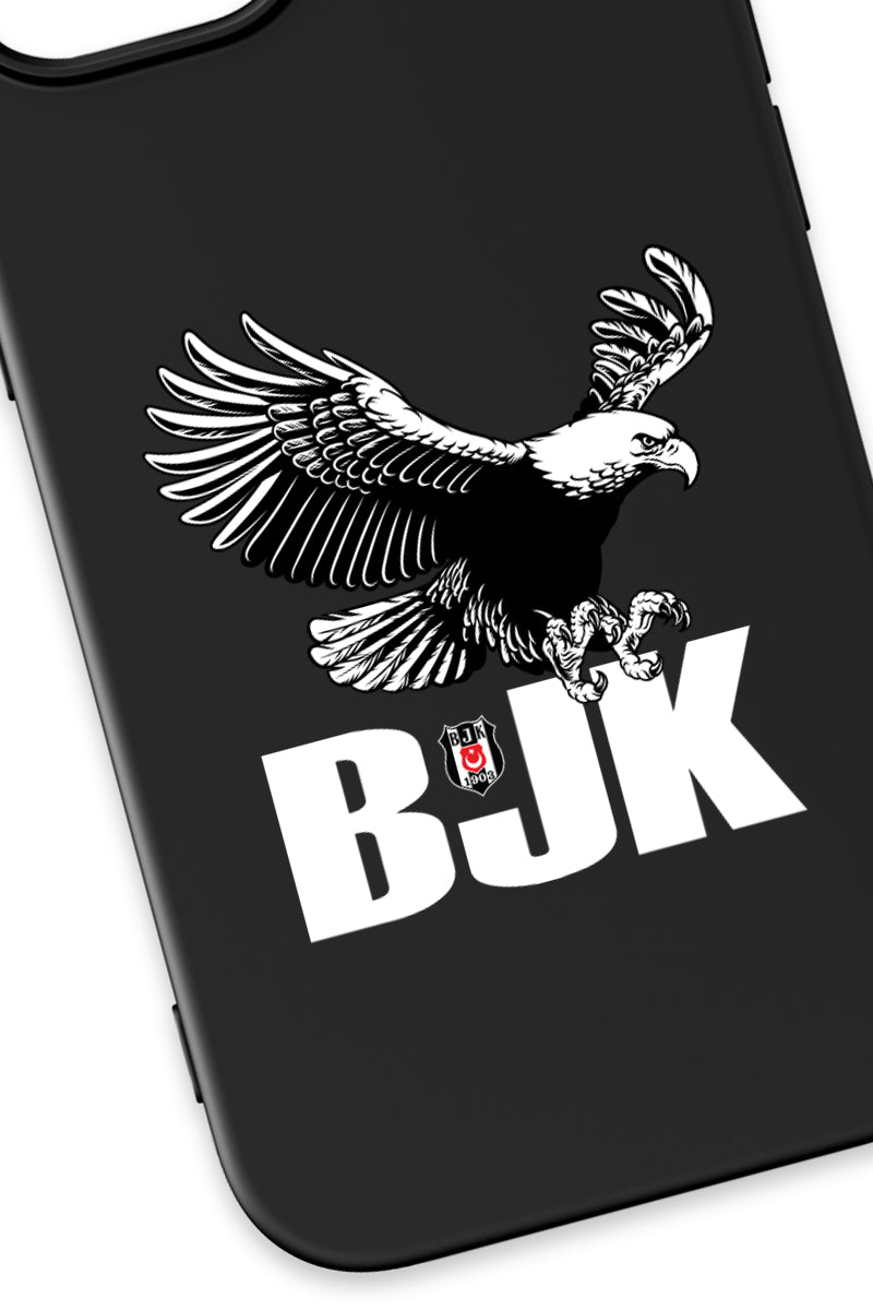 Beşiktaş Kartal BJK Siyah Silikon Telefon Kılıfı