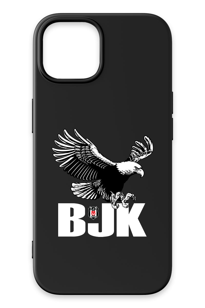 Beşiktaş Kartal BJK Siyah Silikon Telefon Kılıfı