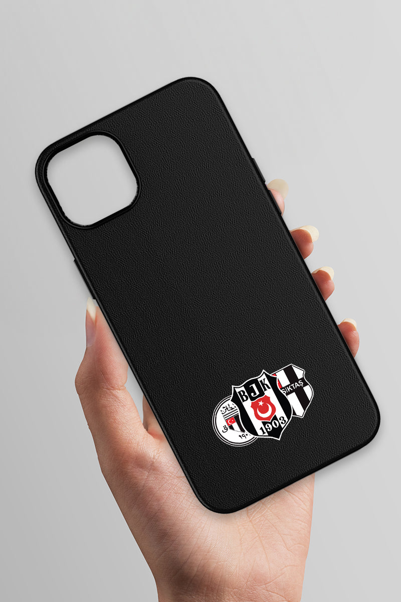 Beşiktaş Üç Arma Deri Magsafe Telefon Kılıfı