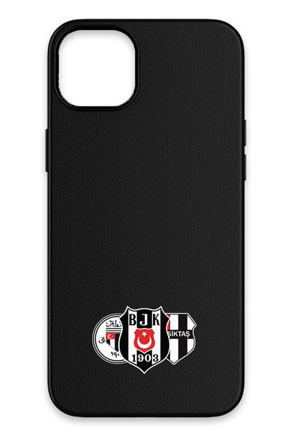 Beşiktaş Üç Arma Deri Magsafe Telefon Kılıfı