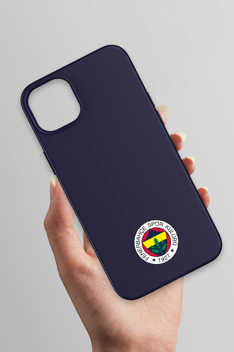 Fenerbahçe Arma Deri Magsafe Telefon Kılıfı