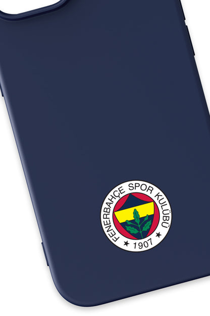 Fenerbahçe Arma Lacivert Silikon Telefon Kılıfı