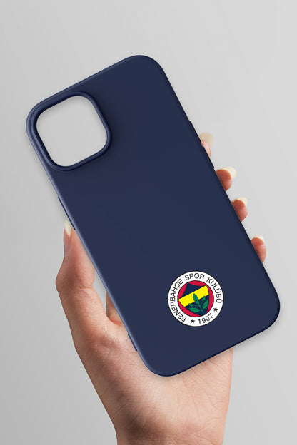 Fenerbahçe Arma Lacivert Silikon Telefon Kılıfı