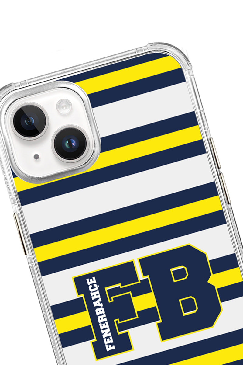 Fenerbahçe Kolej Çizgili Telefon Kılıfı