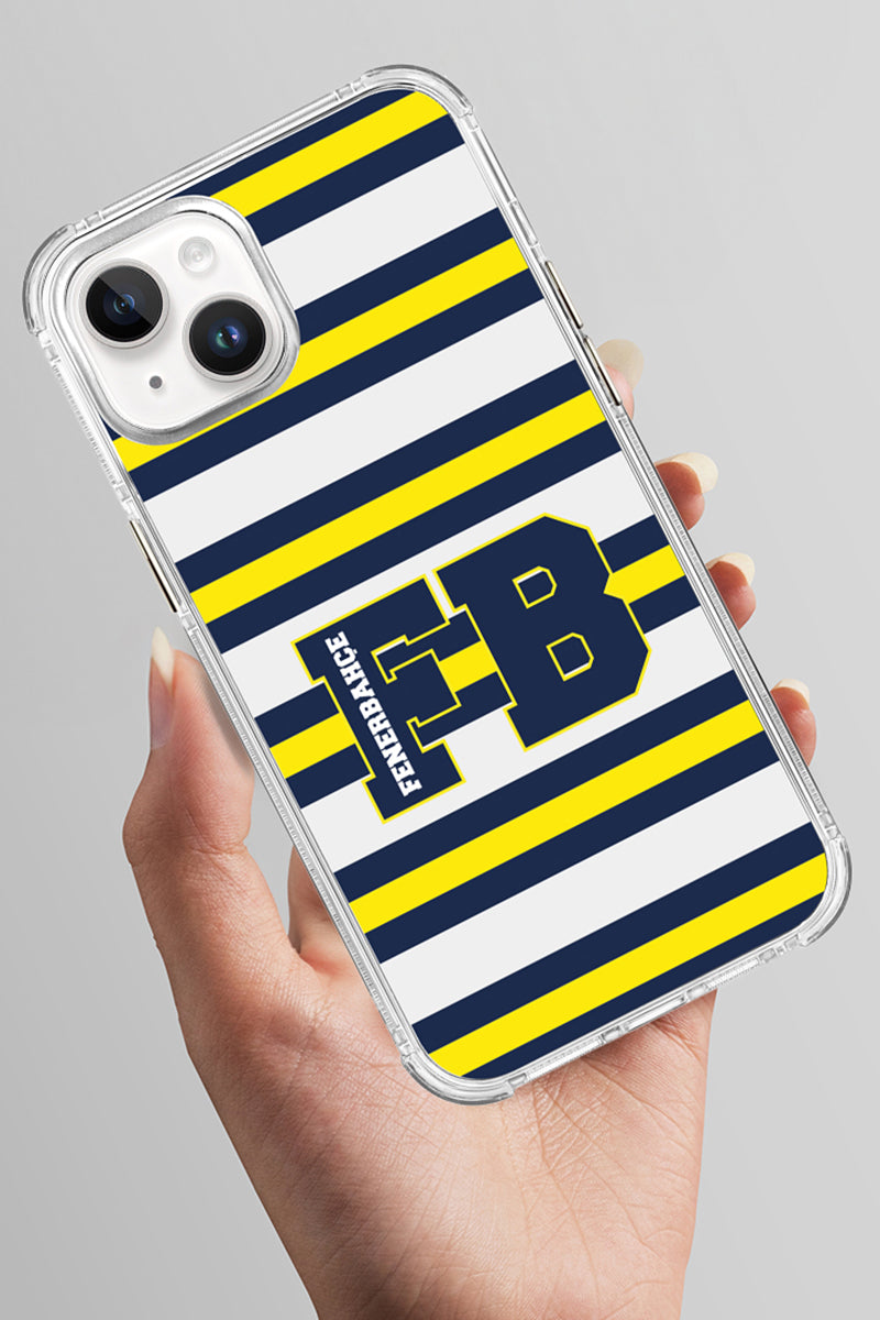 Fenerbahçe Kolej Çizgili Telefon Kılıfı