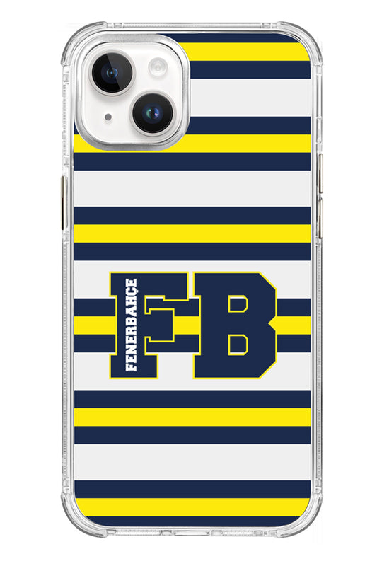 Fenerbahçe Kolej Çizgili Telefon Kılıfı
