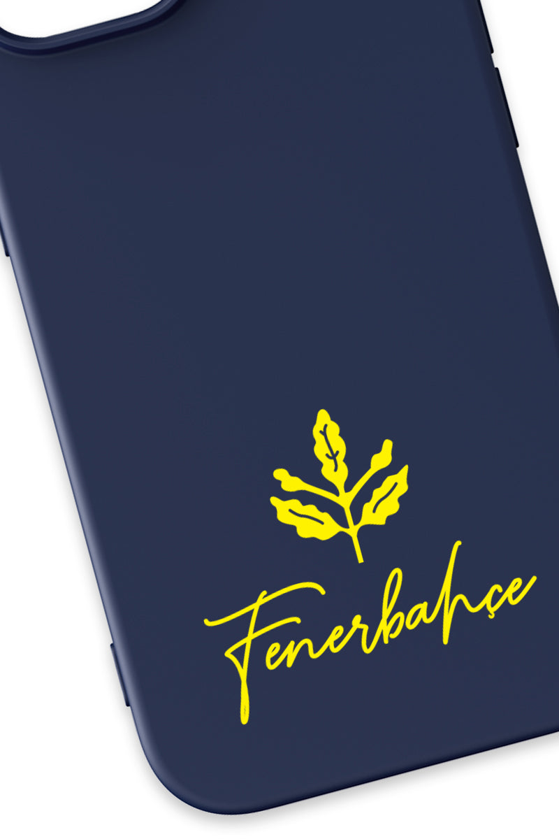 Fenerbahçe Palamut Lacivert Silikon Telefon Kılıfı