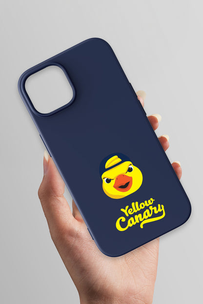 Fenerbahçe Yellow Canary Lacivert Silikon Telefon Kılıfı