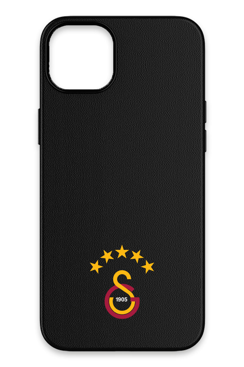 Galatasaray 5 Yıldız Arma Deri Magsafe Telefon Kılıfı