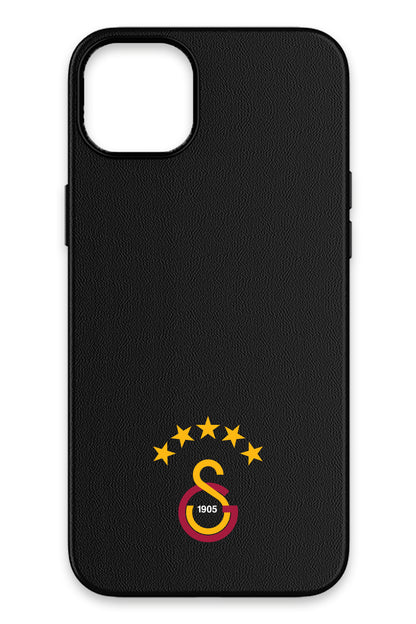Galatasaray 5 Yıldız Arma Deri Magsafe Telefon Kılıfı