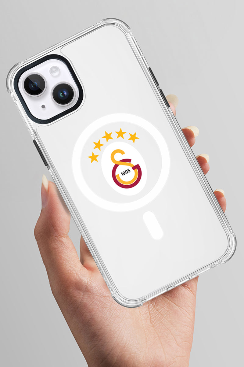 Galatasaray 5 Yıldız Magsafe Telefon Kılıfı