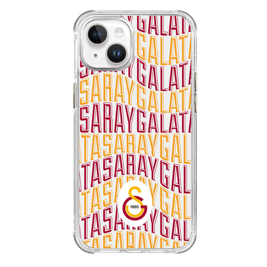 Galatasaray Bayrak Metin Şeffaf Telefon Kılıfı