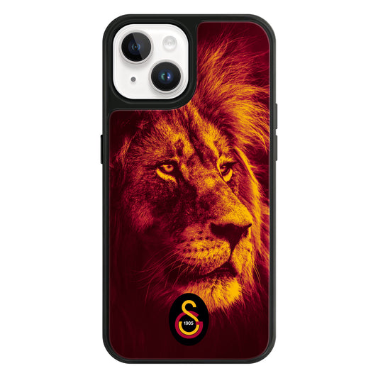 Galatasaray Enerji Aslan Cam Telefon Kılıfı