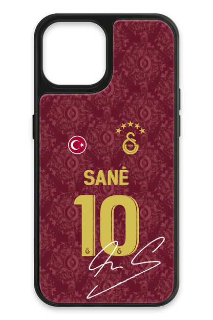 Galatasaray Leroy Sane 3. Forma İmzalı Cam Telefon Kılıfı