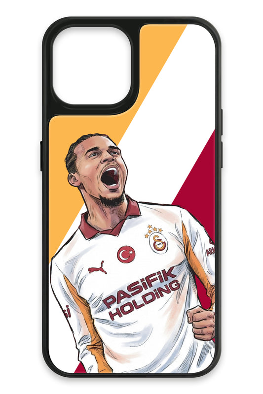 Galatasaray Leroy Sane Gol Sevinci Cam Telefon Kılıfı