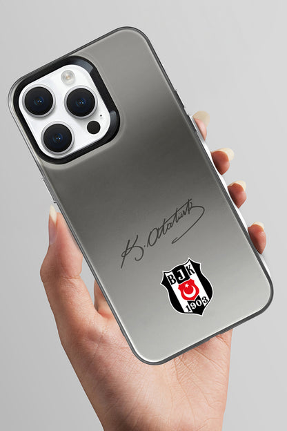 Beşiktaş ATA İmza Arma Premium Telefon Kılıfı