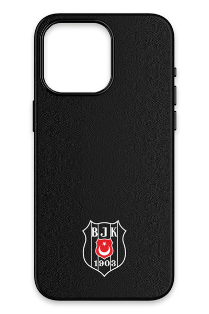 Beşiktaş Bayrak Arma Deri Magsafe Telefon Kılıfı