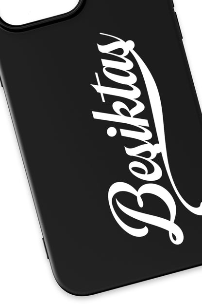 Beşiktaş El Yazılı Siyah Telefon Kılıfı