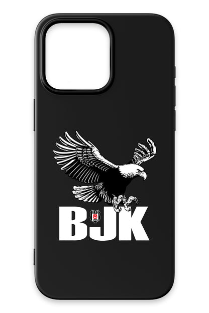 Beşiktaş Kartal BJK Siyah Silikon Telefon Kılıfı