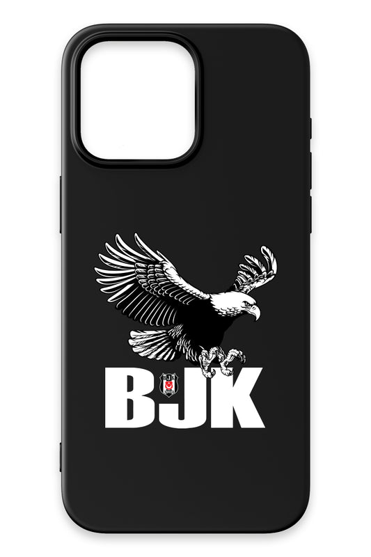 Beşiktaş Kartal BJK Siyah Silikon Telefon Kılıfı