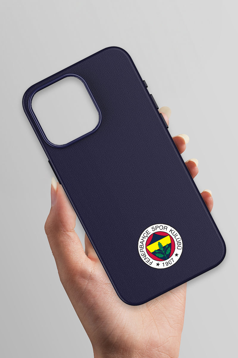 Fenerbahçe Arma Deri Magsafe Telefon Kılıfı