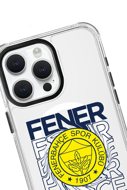 Fenerbahçe Dalgalı Arma MagSafe Telefon Kılıfı
