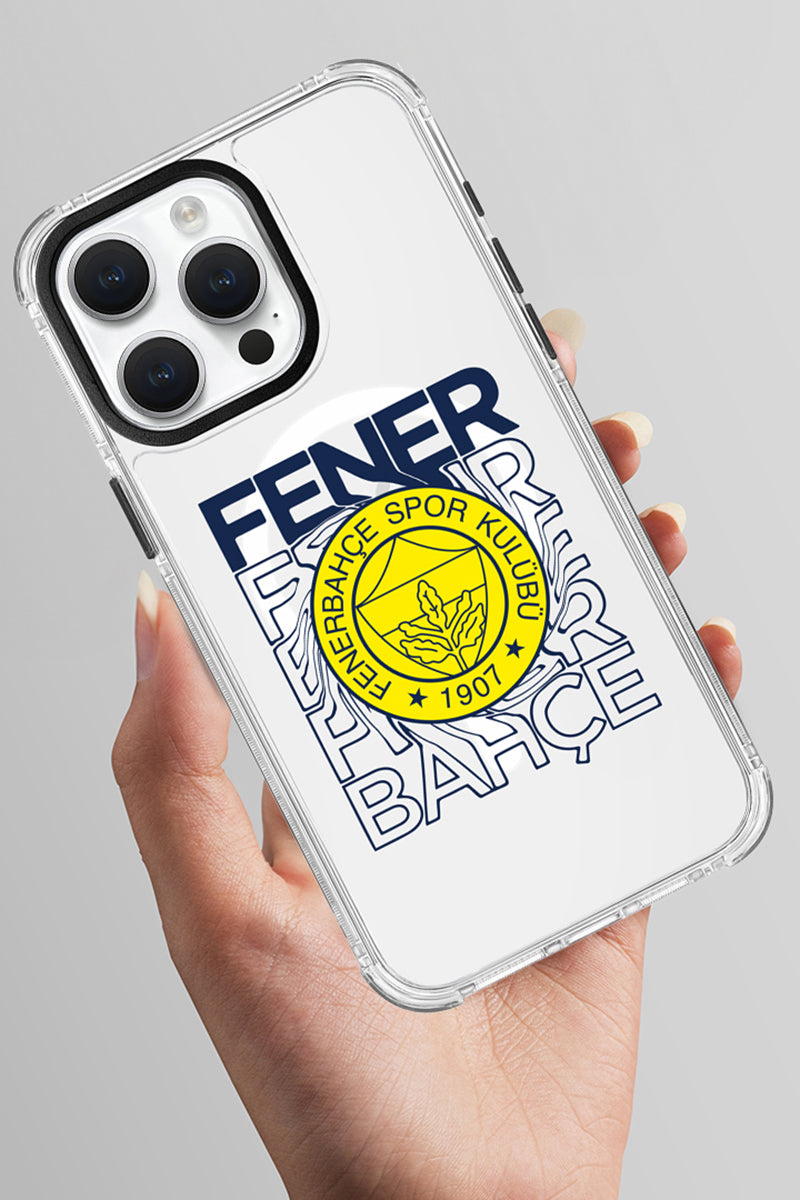 Fenerbahçe Dalgalı Arma MagSafe Telefon Kılıfı