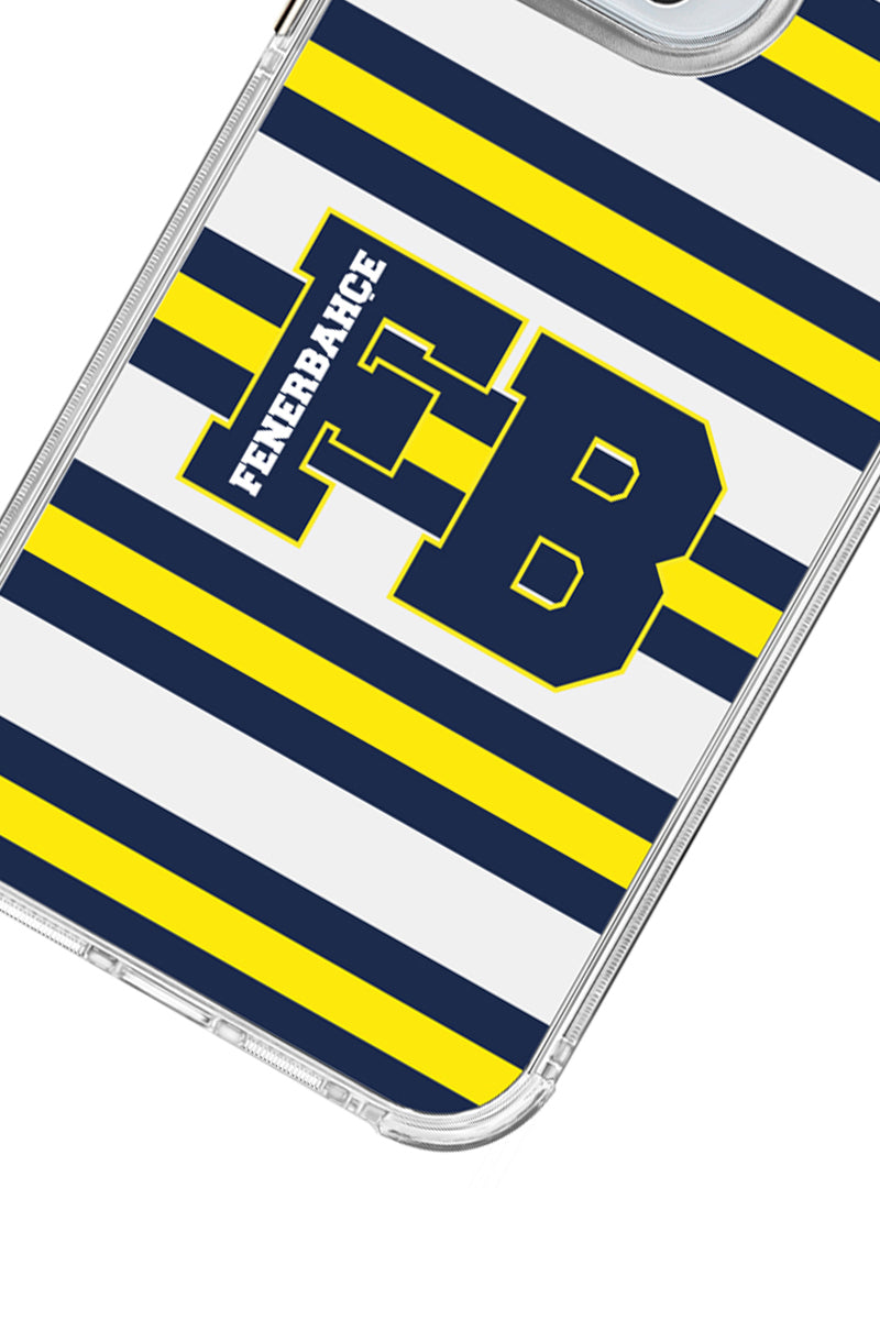 Fenerbahçe Kolej Çizgili Telefon Kılıfı