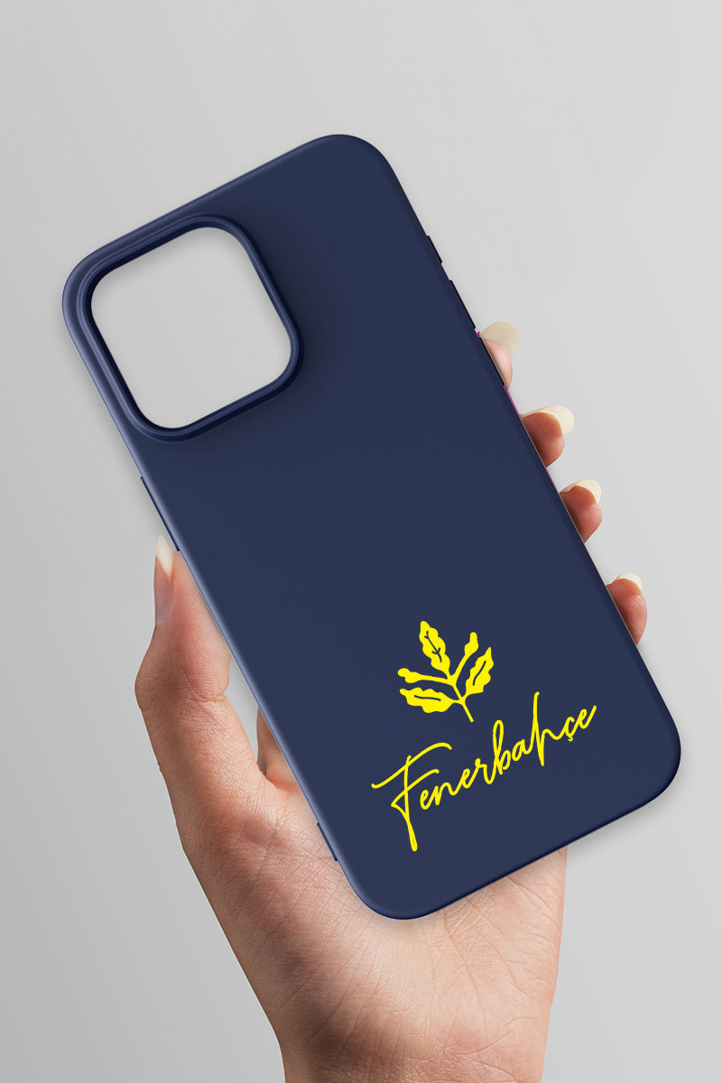 Fenerbahçe Palamut Lacivert Silikon Telefon Kılıfı