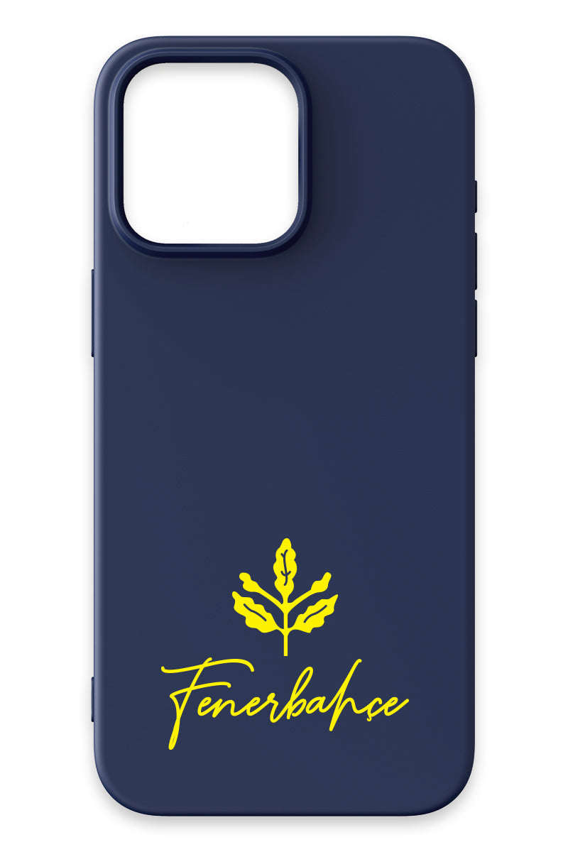 Fenerbahçe Palamut Lacivert Silikon Telefon Kılıfı