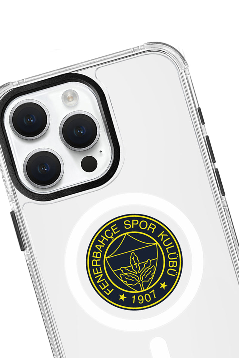 Fenerbahçe Sarı Mono Arma MagSafe Telefon Kılıfı