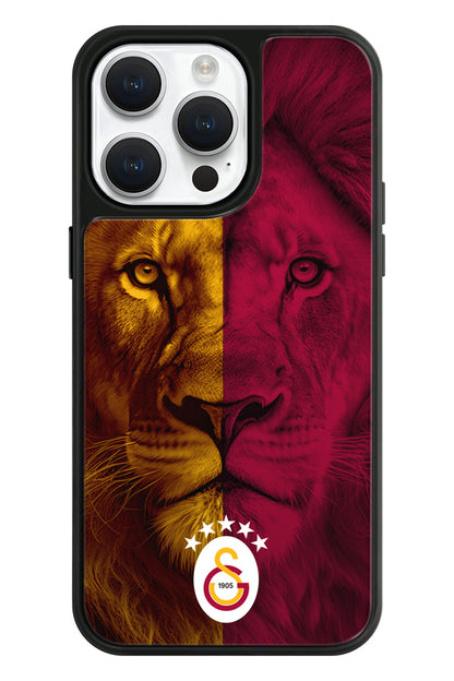 Galatasaray 5 Yıldız Parçalı Aslan Telefon Kılıfı