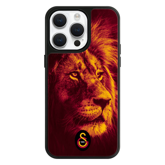 Galatasaray Enerji Aslan Cam Telefon Kılıfı