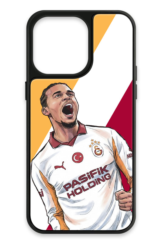 Galatasaray Leroy Sane Gol Sevinci Cam Telefon Kılıfı