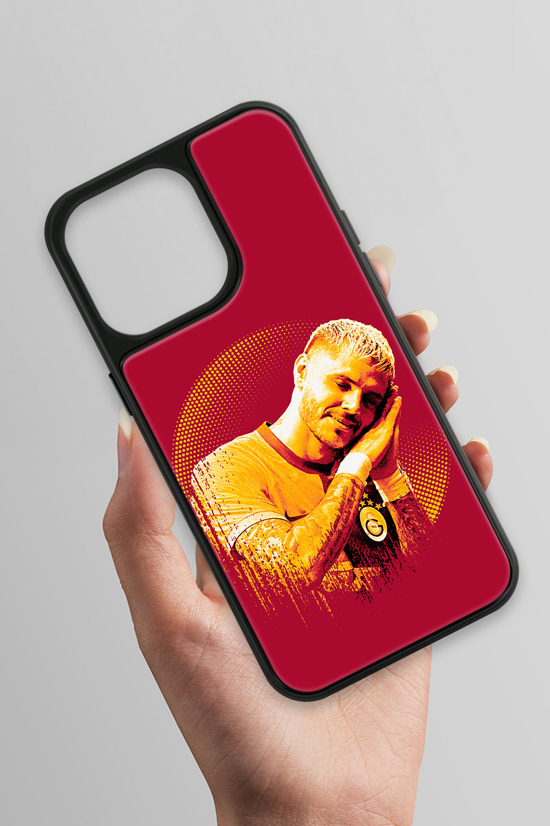 Galatasaray Mauro Icardi Uyku Cam Telefon Kılıfı