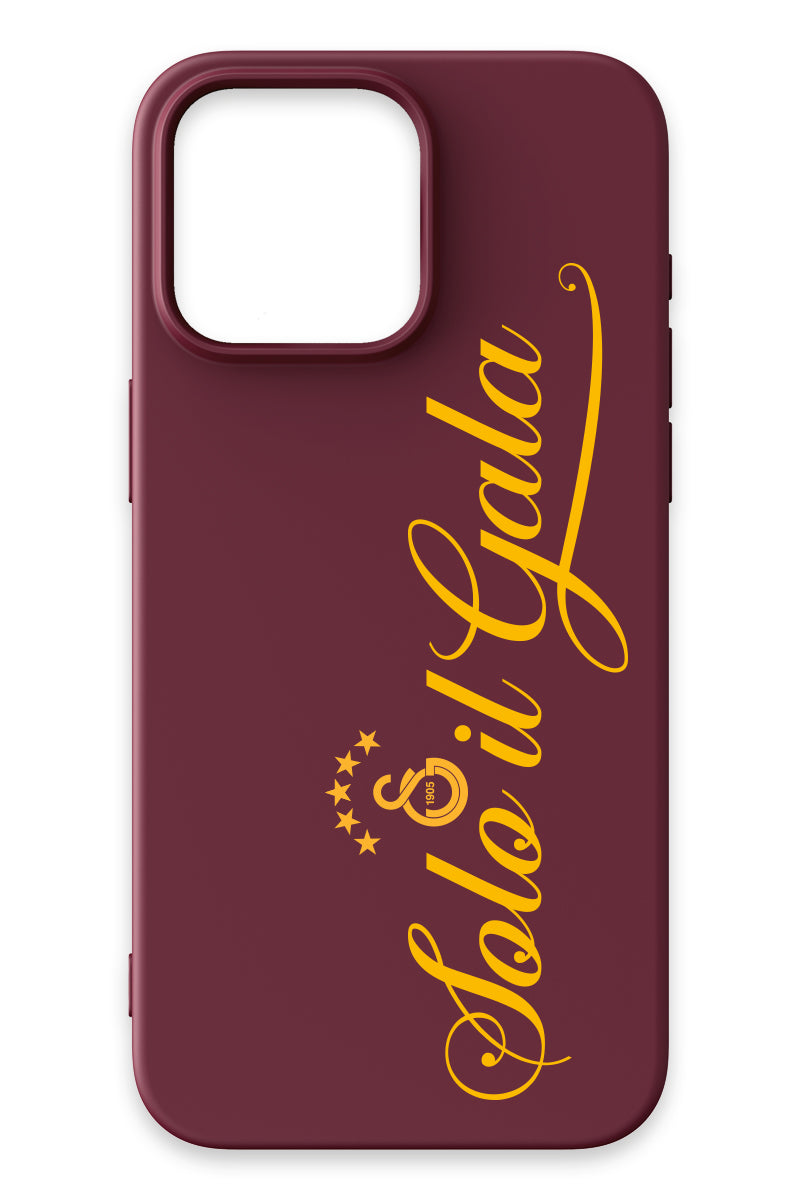 Galatasaray Solo il Gala Bordo Silikon Telefon Kılıfı