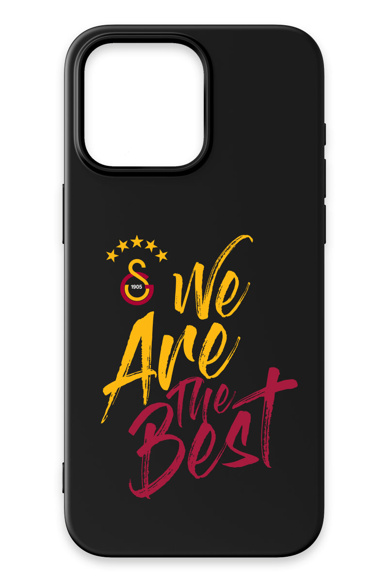 Galatasaray We Are The Best Siyah Silikon Telefon Kılıfı