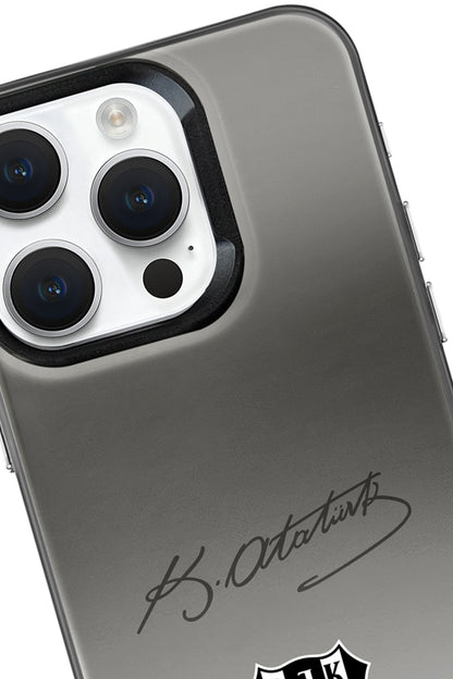 Beşiktaş ATA İmza Arma Premium Telefon Kılıfı