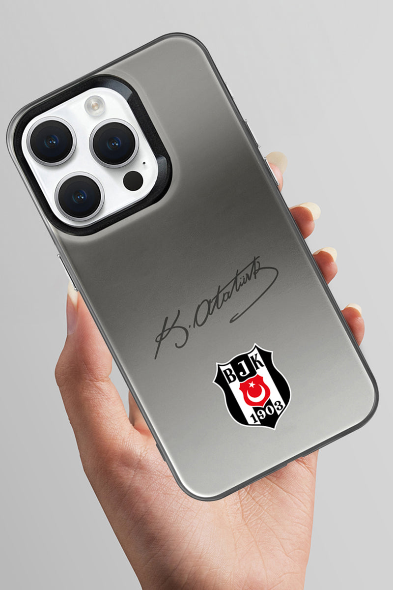 Beşiktaş ATA İmza Arma Premium Telefon Kılıfı