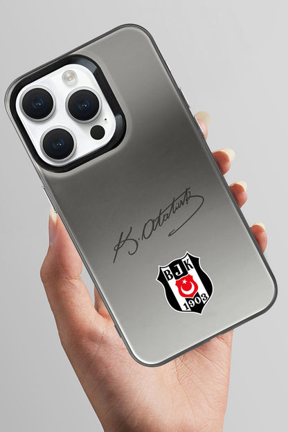 Beşiktaş ATA İmza Arma Premium Telefon Kılıfı