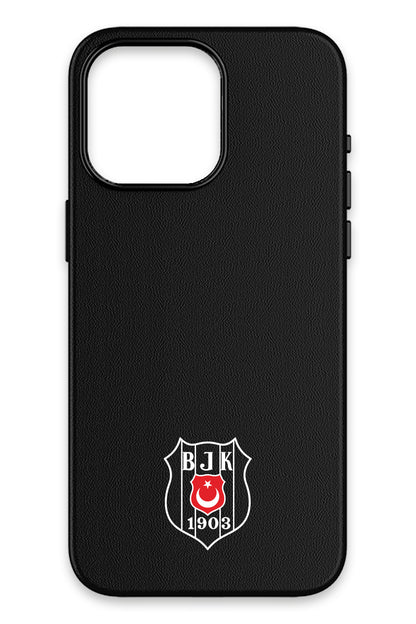 Beşiktaş Bayrak Arma Deri Magsafe Telefon Kılıfı